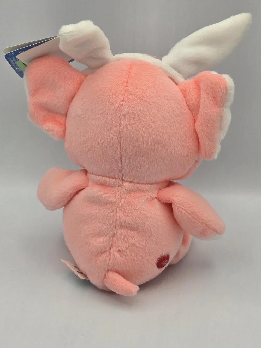 2004 LOTSA HEART ELEPHANT Care Bear Cousins EASTER BUNNY EARS Tags